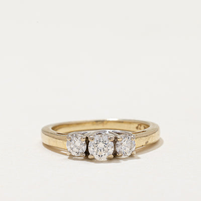 Three Stone Diamond Ring | 0.53ctw | SZ 5