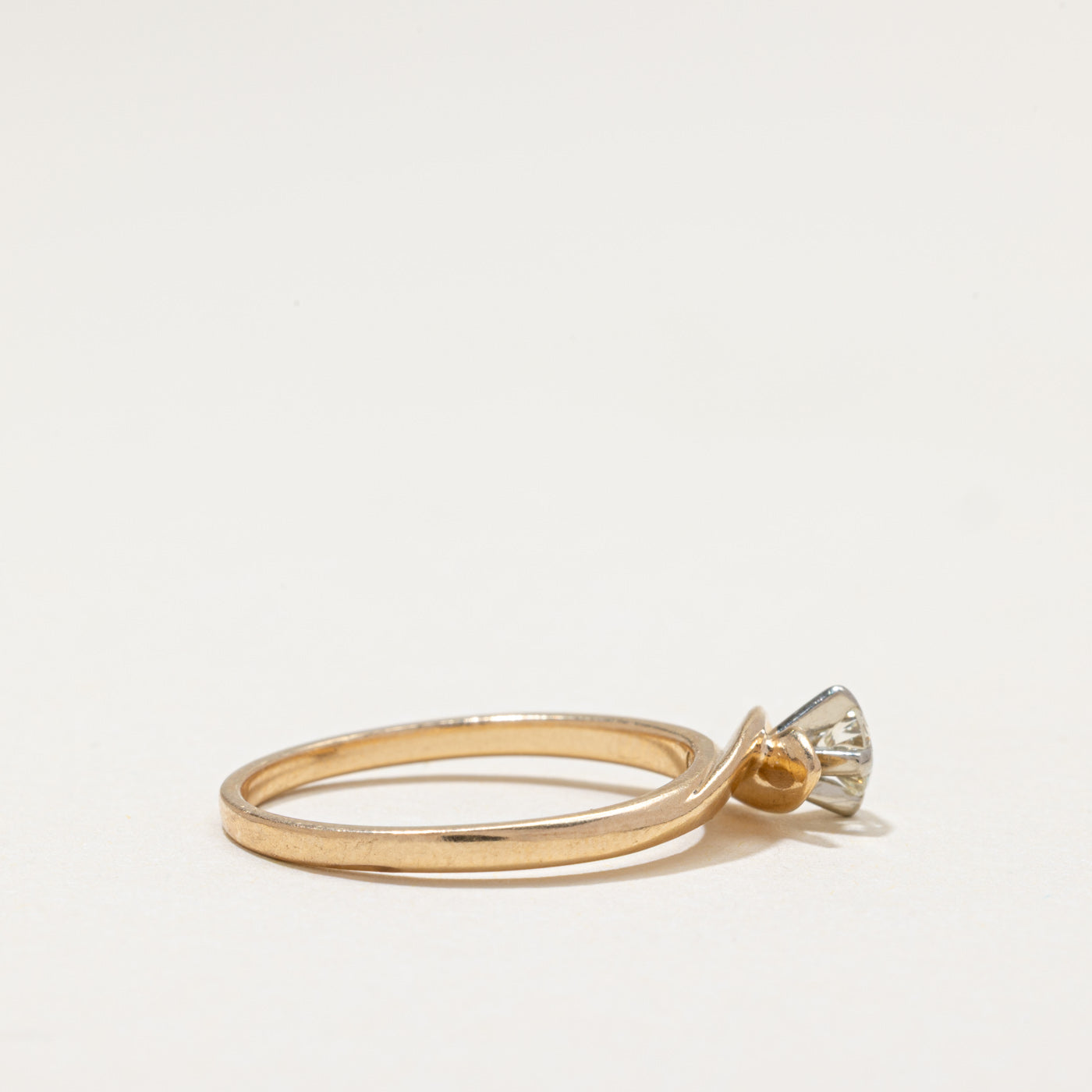 Solitaire Diamond Ring | 0.18ct | SZ 7.25
