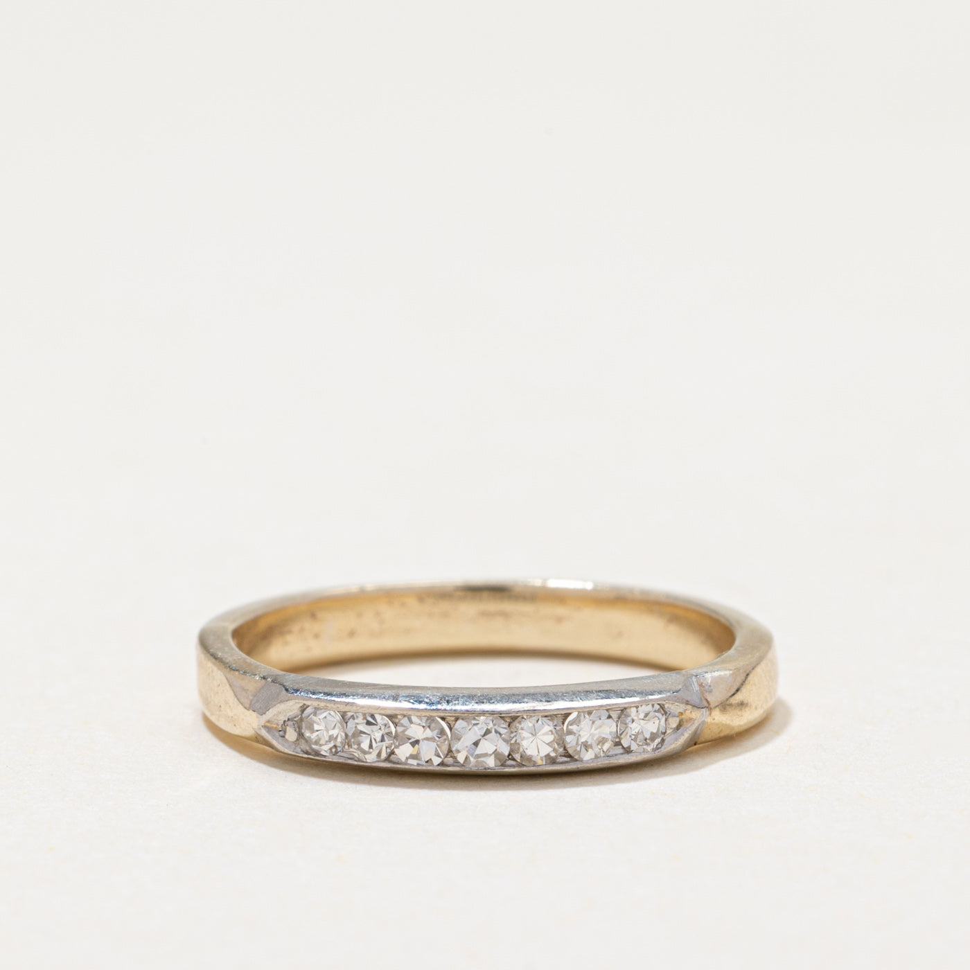 Channel Set Diamond Row Band | 0.15ctw | 2.50mm | SZ 4.5