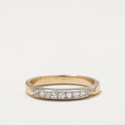 Channel Set Diamond Row Band | 0.15ctw | 2.50mm | SZ 4.5