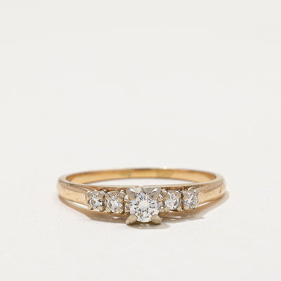 'Birks J.F' Five Stone Diamond Ring | 0.21ctw | SZ 6.5