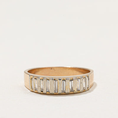 14k Baguette Cut Diamond Ring | 0.30ctw | SZ 6.5