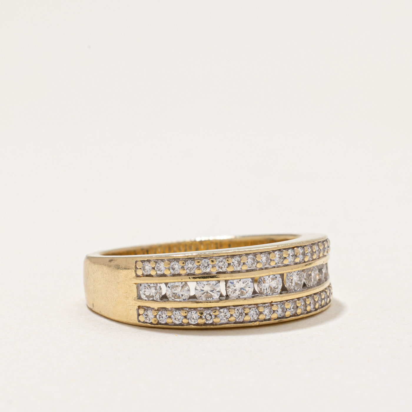 Multi Row Diamond Ring | 0.32ctw | SZ 6