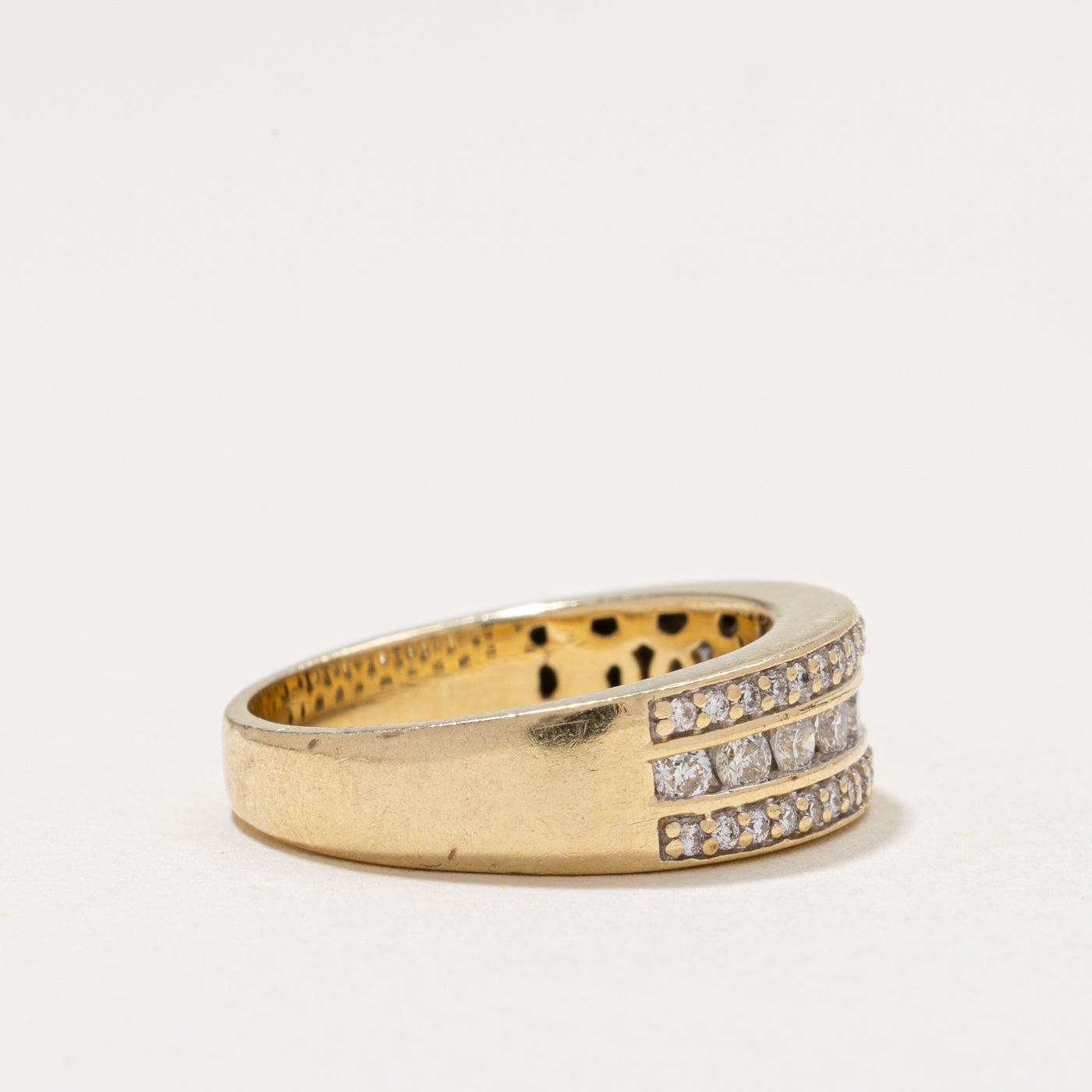 Multi Row Diamond Ring | 0.32ctw | SZ 6