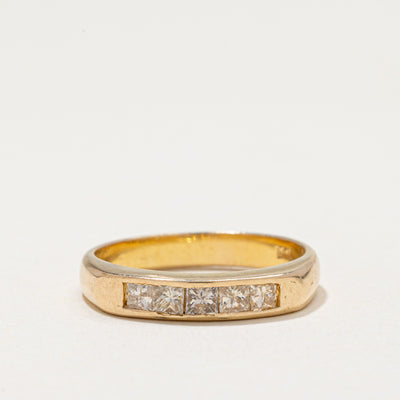 Channel Set Five Stone Diamond Ring | 0.40ctw | SZ 6.75