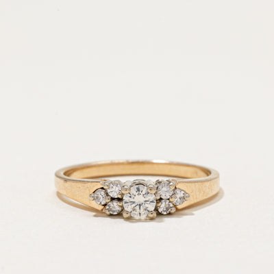 Yellow Gold Diamond Ring | 0.26ctw | SZ 6.25
