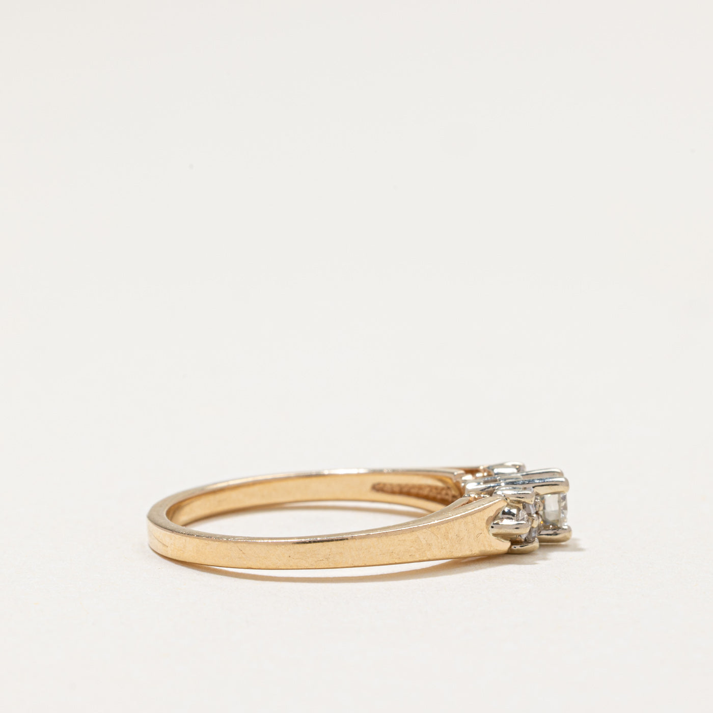 Yellow Gold Diamond Ring | 0.26ctw | SZ 6.25