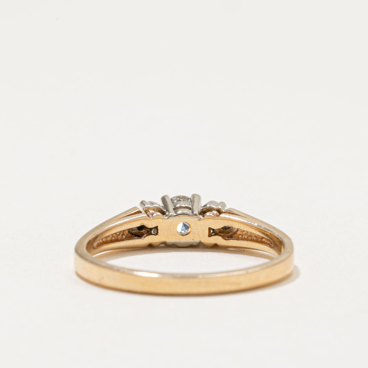 Yellow Gold Diamond Ring | 0.26ctw | SZ 6.25