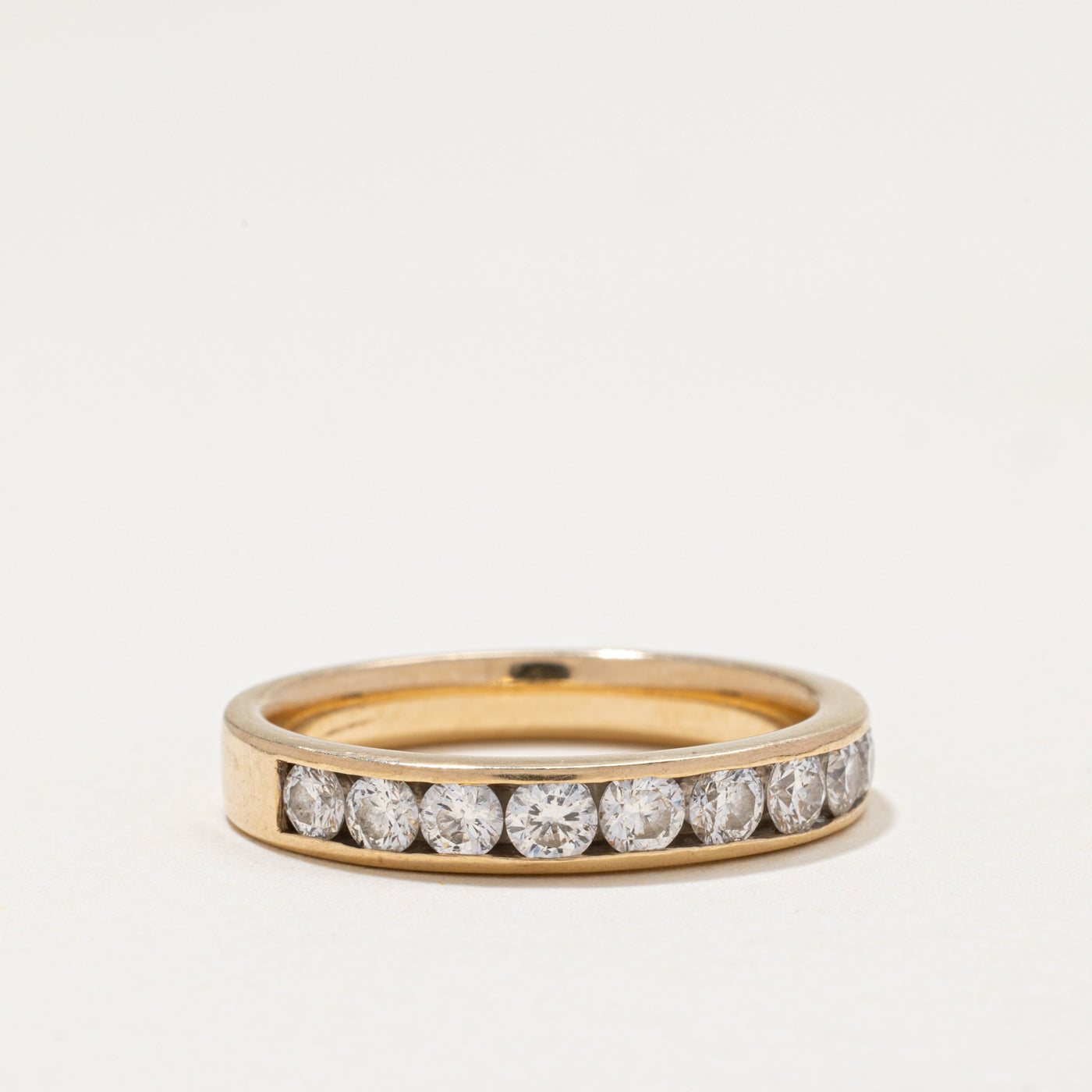 Channel Set Semi Eternity Diamond Band | 1.00ctw | SZ 9.5