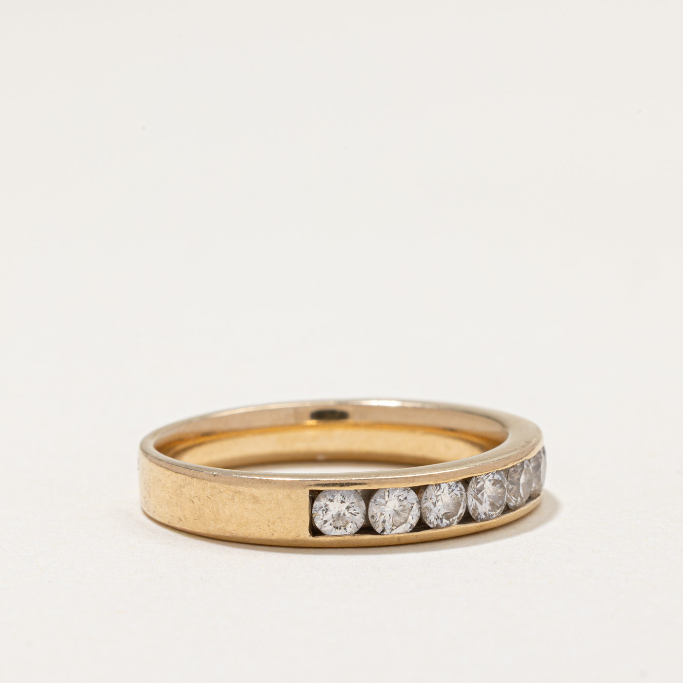 Channel Set Semi Eternity Diamond Band | 1.00ctw | SZ 9.5