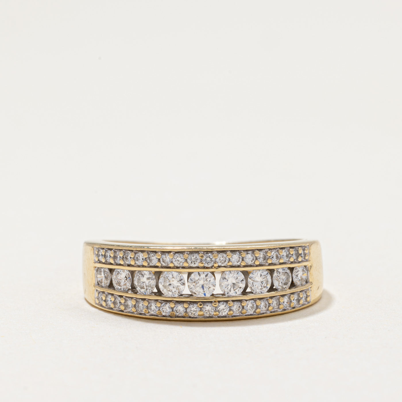 Multi Row Diamond Band | 0.53ctw | SZ 7