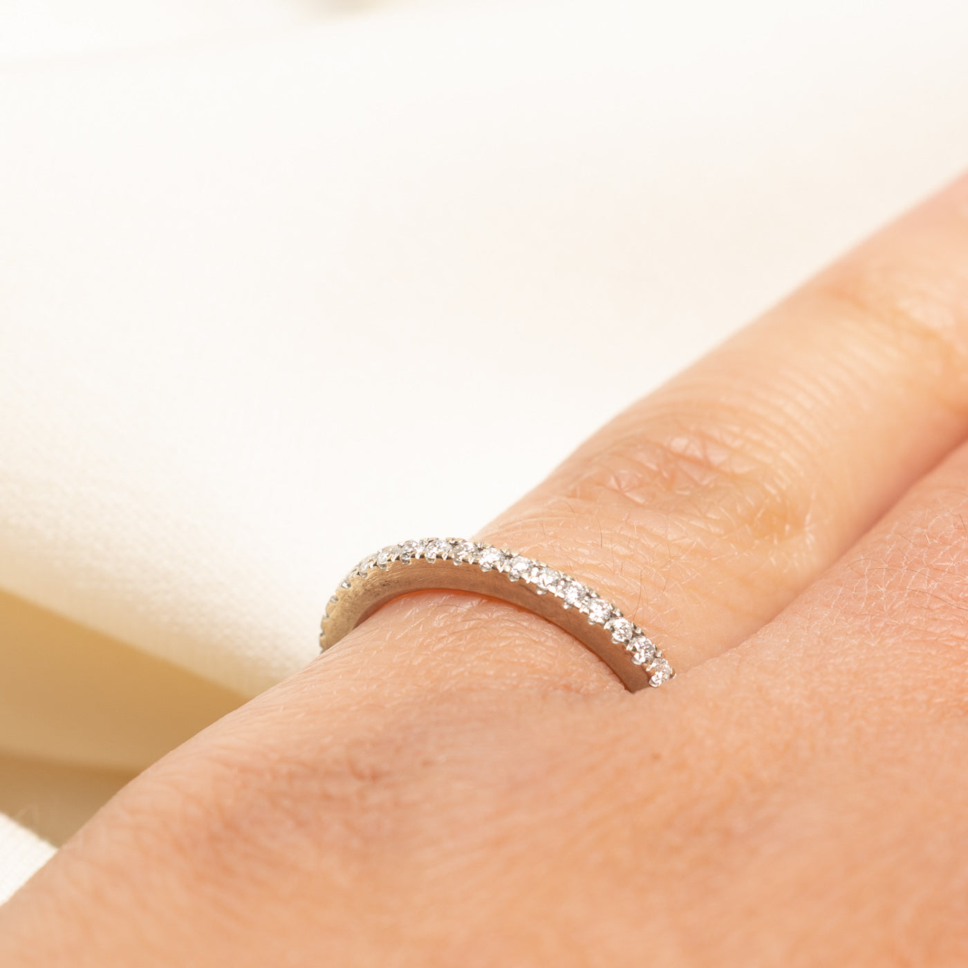 'Vera Wang' Semi Eternity Diamond Band | 0.21ctw | 1.70mm | SZ 5.5
