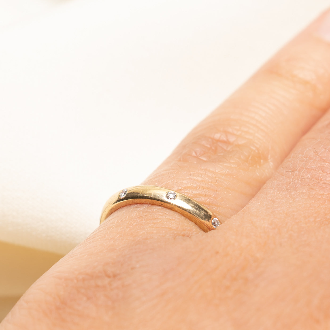 2005 Birmingham Flush Set Diamond Band | 0.10ctw | 2.50mm | SZ 5.5
