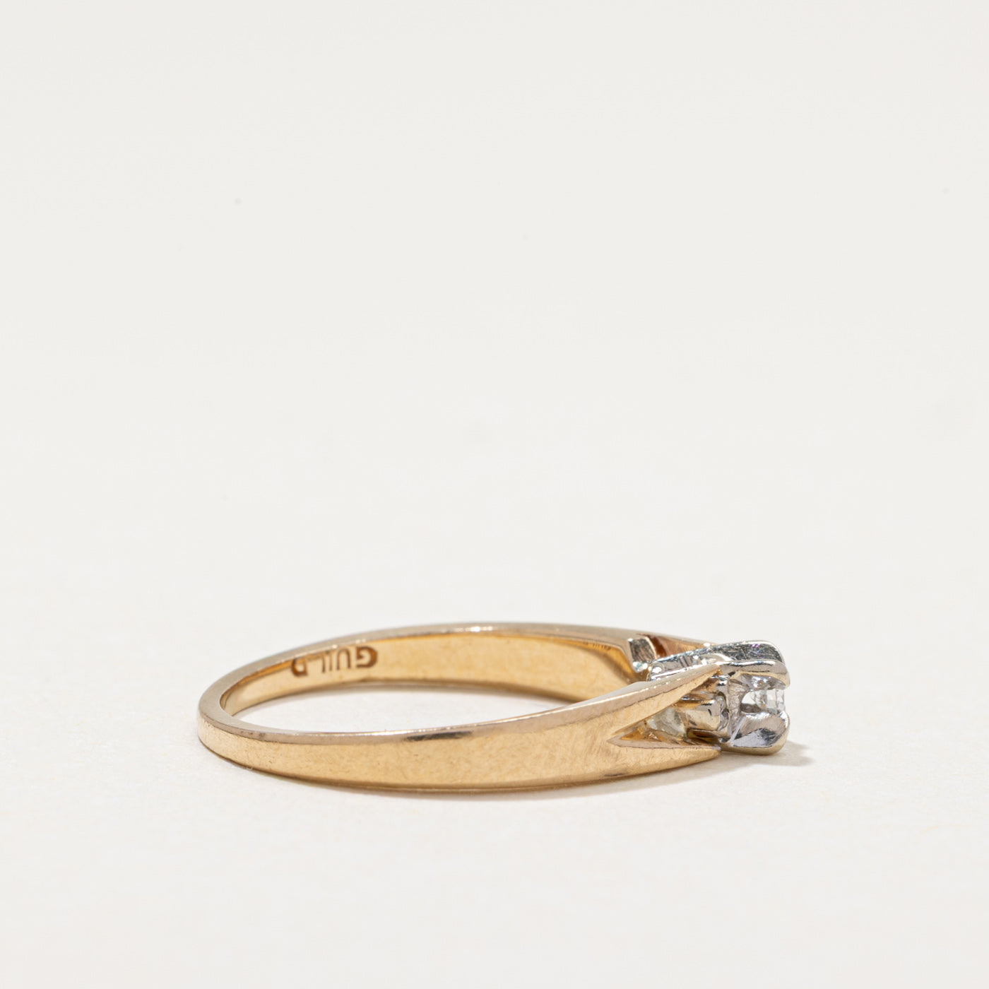 Three Stone Diamond Ring | 0.05ctw | SZ 4.75