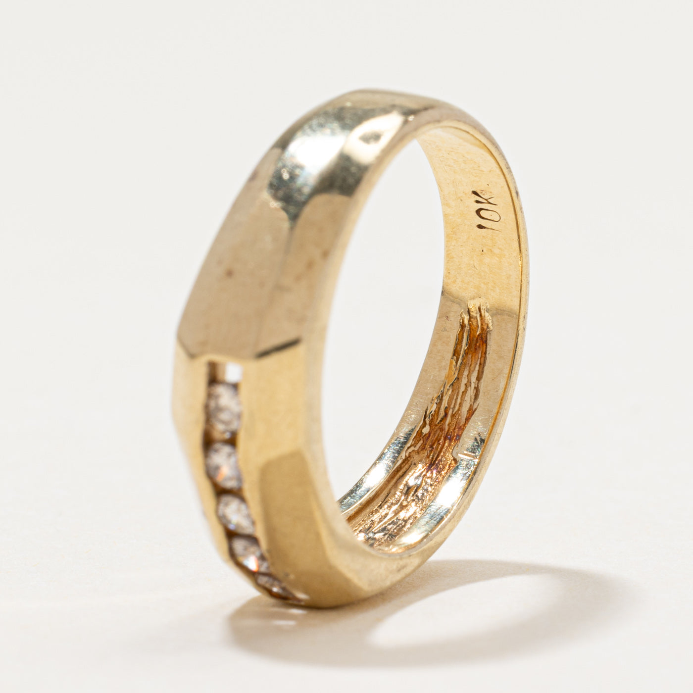 Five Stone Channel Set Diamond Ring | 0.18ctw | SZ 6.75