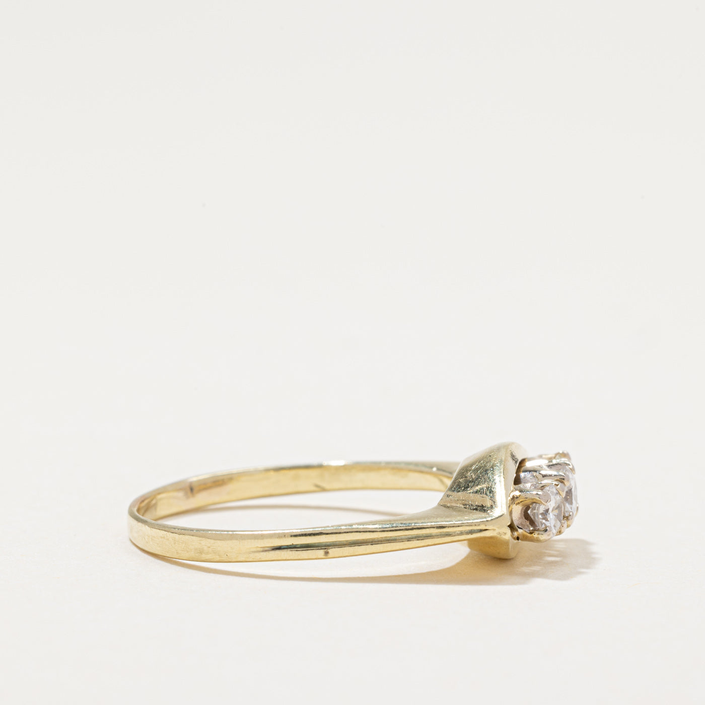Three Stone Diamond Ring | 0.35ctw | SZ 8