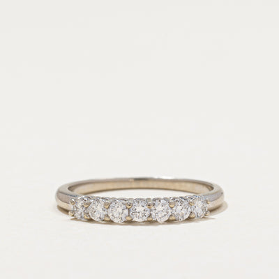 14k Seven Stone Diamond Ring | 0.35ctw | SZ 6.25