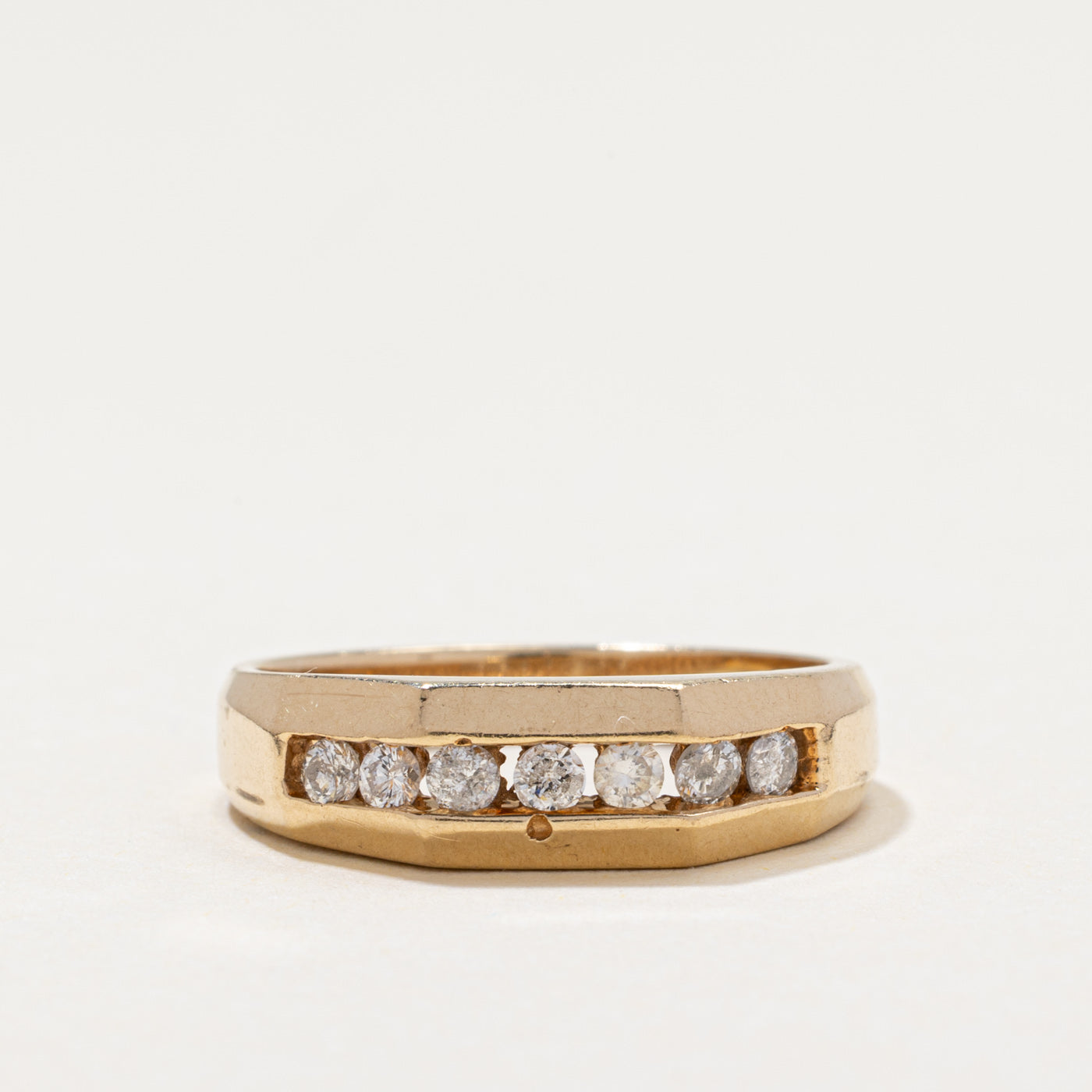 10k Channel Set Diamond Ring | 0.25ctw | SZ 6.75
