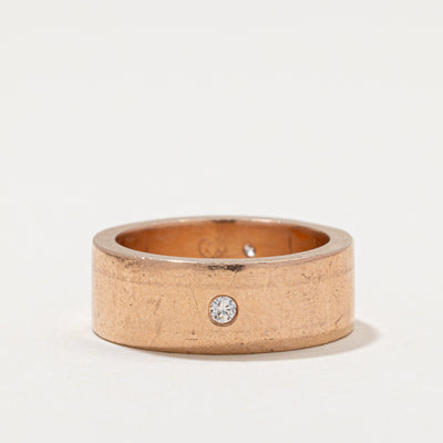 Scattered Flush Set Diamond Band | 0.12ctw | SZ 5.25
