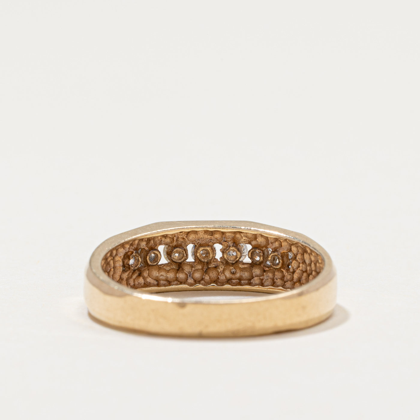 10k Channel Set Diamond Ring | 0.25ctw | SZ 6.75