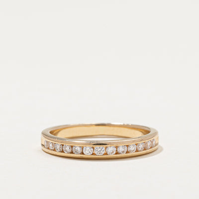 Semi Eternity Channel Set Diamond Band | 0.23ctw | SZ 6
