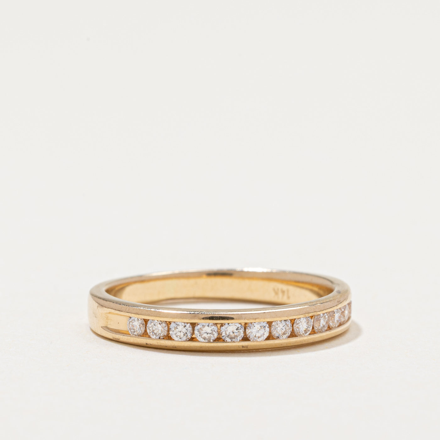 Semi Eternity Channel Set Diamond Band | 0.23ctw | SZ 6