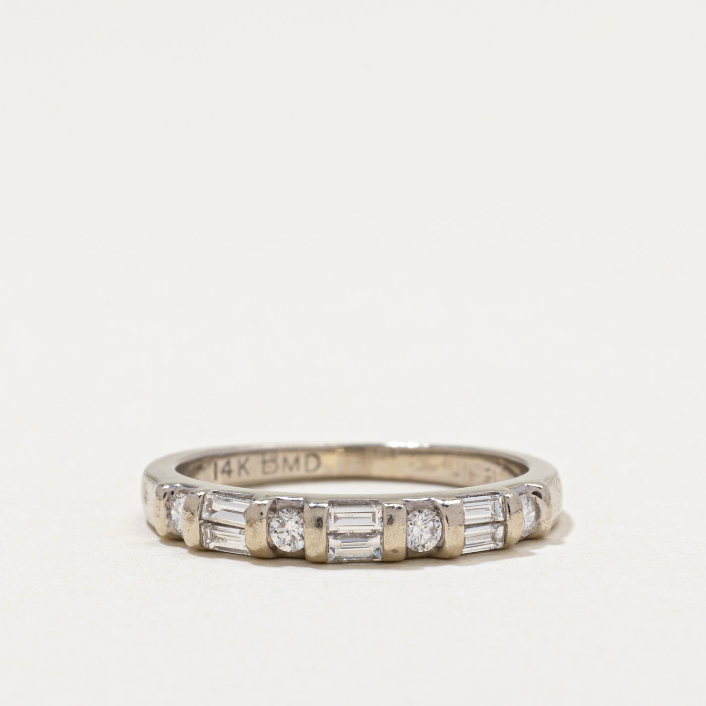 Semi Eternity Mixed Cut Diamond Band | 0.21ctw | SZ 4.5