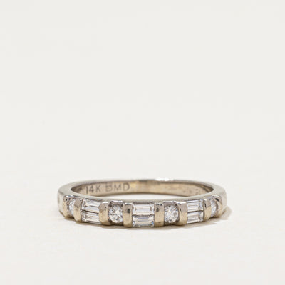 Semi Eternity Mixed Cut Diamond Band | 0.21ctw | SZ 4.5