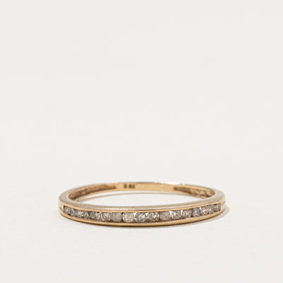 Semi Eternity Channel Set Diamond Band | 0.17ctw | SZ 7.25