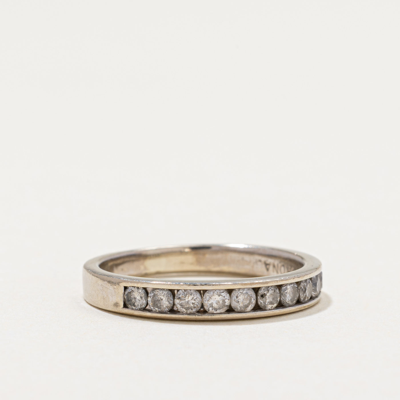 Semi Eternity Channel Set Diamond Band | 0.33ctw | SZ 5