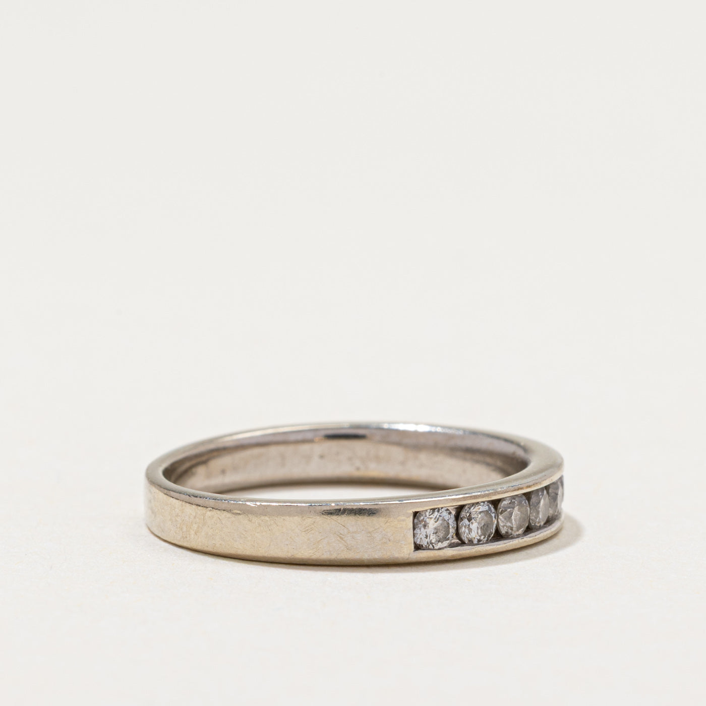 Semi Eternity Channel Set Diamond Band | 0.33ctw | SZ 5
