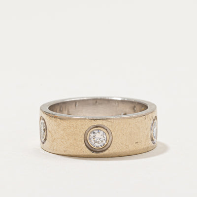 Eternity Bezel Set Diamond Band | 0.40ctw | SZ 5