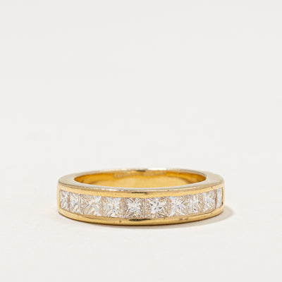 Semi Eternity Princess Cut Diamond Band | 1.00ctw | SZ 5.75