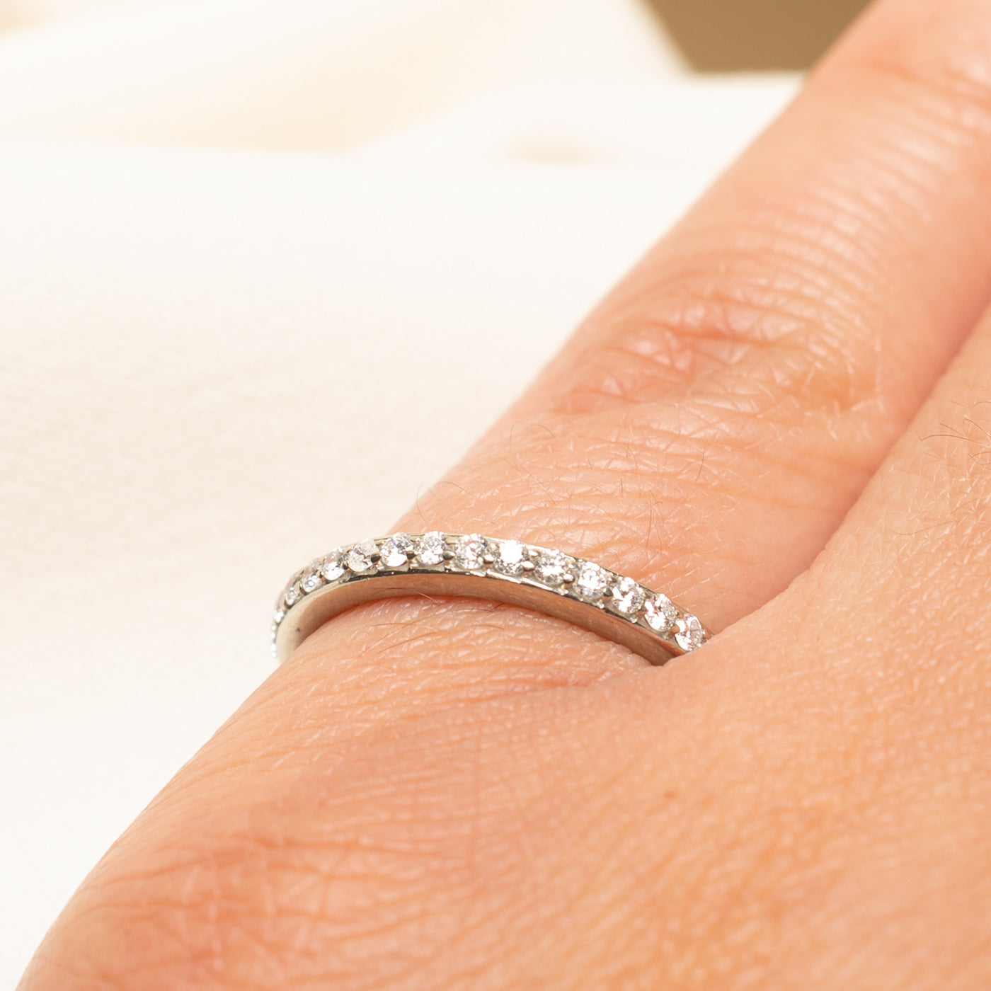 Semi Eternity Diamond Band | 0.22ctw | SZ 5.5
