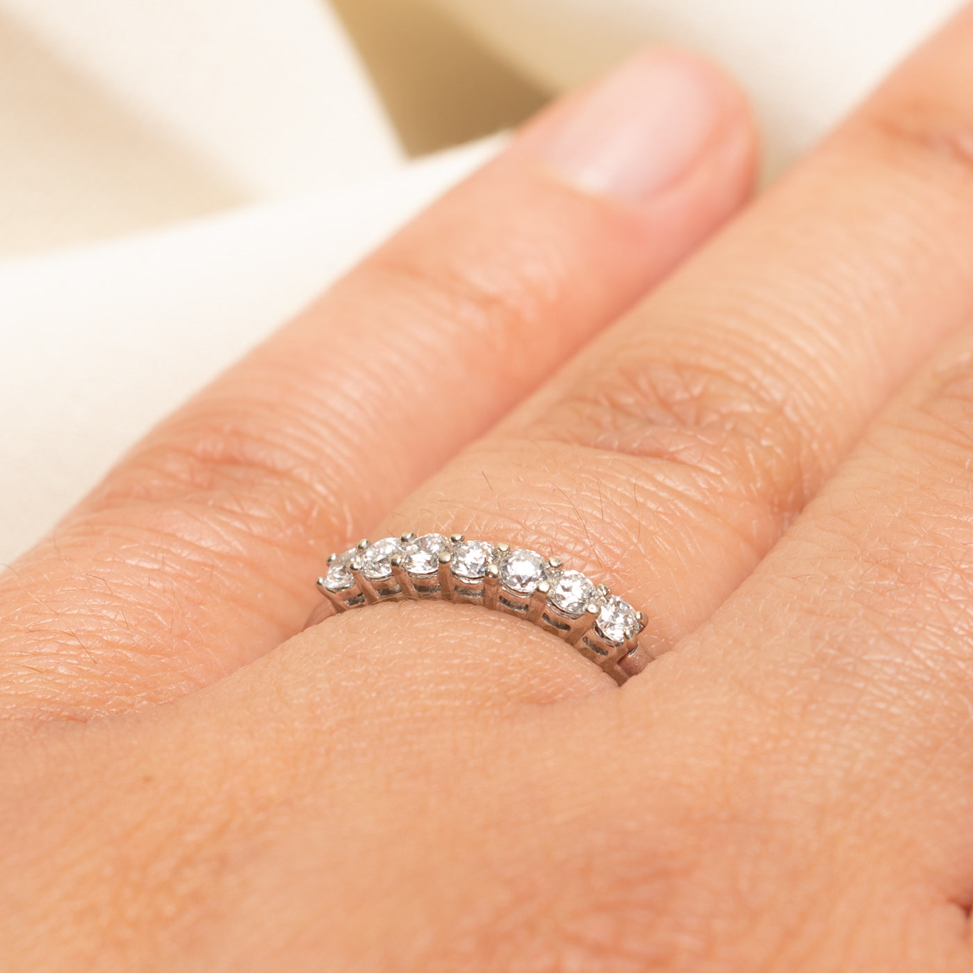 14k Seven Stone Diamond Ring | 0.35ctw | SZ 6.25