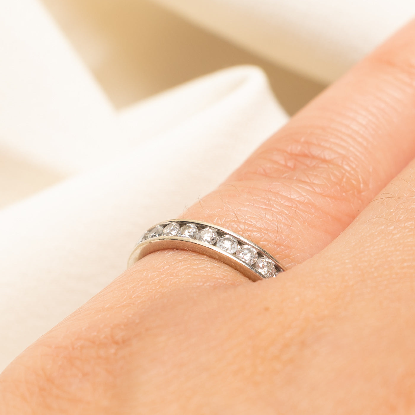 Semi Eternity Channel Set Diamond Band | 0.33ctw | SZ 5