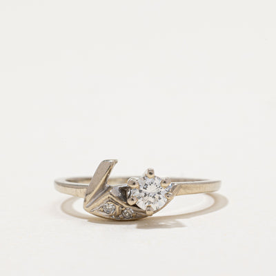 Diamond Abstract Ring | 0.24ctw | SZ 6