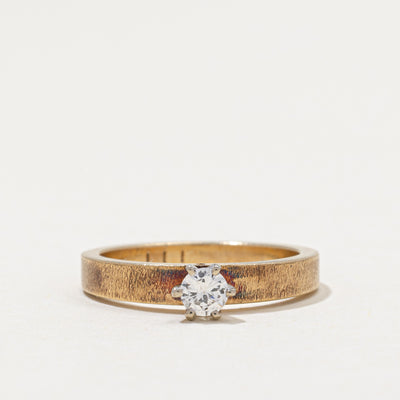 Solitaire Diamond Ring | 0.20ct | SZ 6.5
