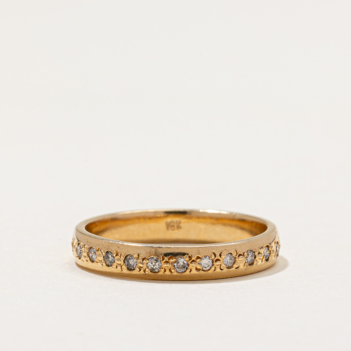 Semi Eternity Diamond Band | 0.14ctw | SZ 8