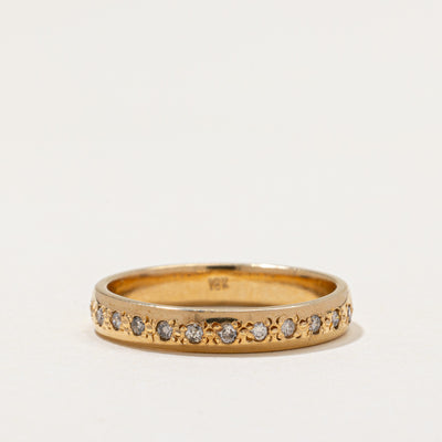 Semi Eternity Diamond Band | 0.14ctw | SZ 8