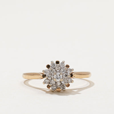 Diamond Cluster Ring | 0.25ctw | SZ 7.25