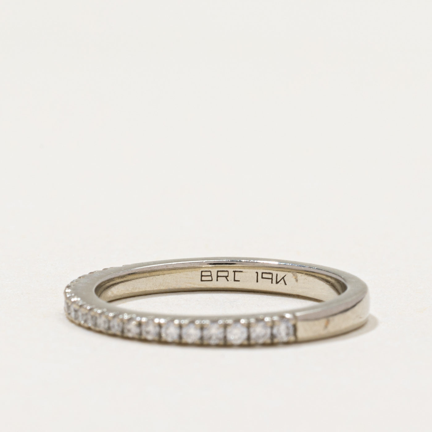 Semi Eternity Diamond Band | 0.13ctw | SZ 4