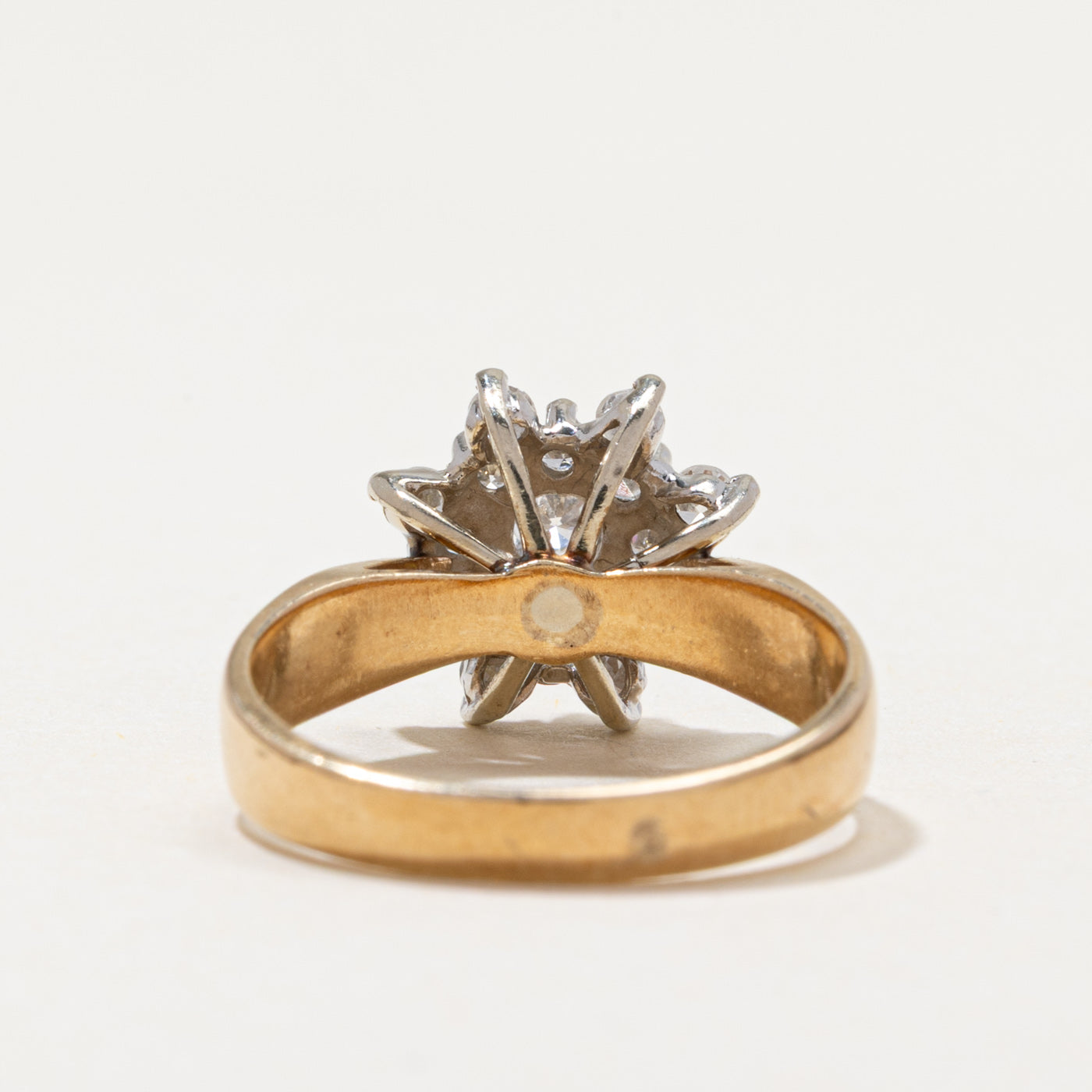 Diamond Petal Cluster Ring | 0.56ctw | SZ 5.75