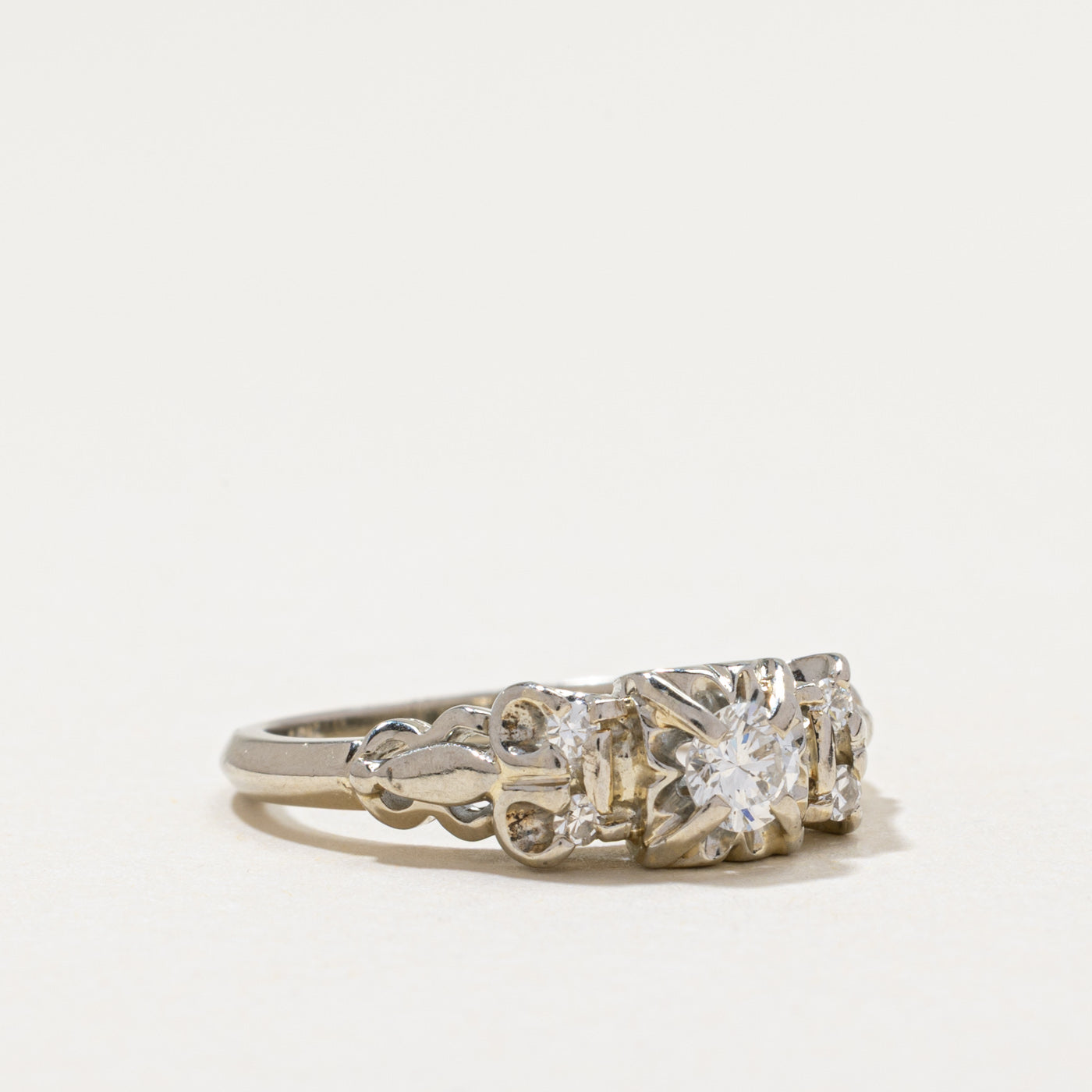 Vintage Diamond Ring | 0.28ctw | SZ 5.5