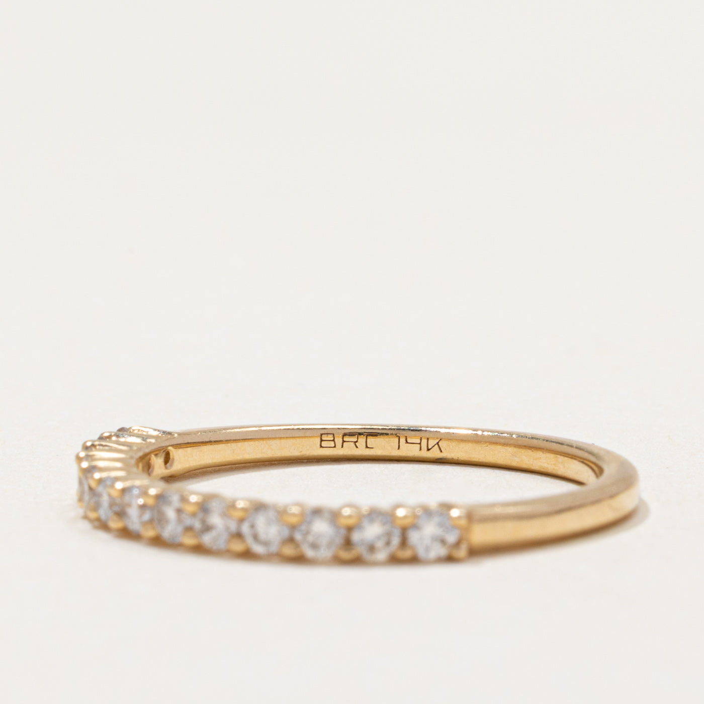 Semi Eternity Diamond Band | 0.39ctw | SZ 7.75