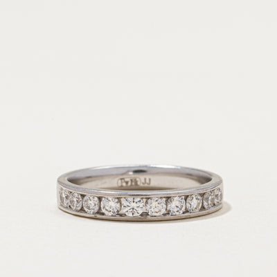Semi Eternity Channel Set Diamond Band | 0.50ctw | SZ 6.5