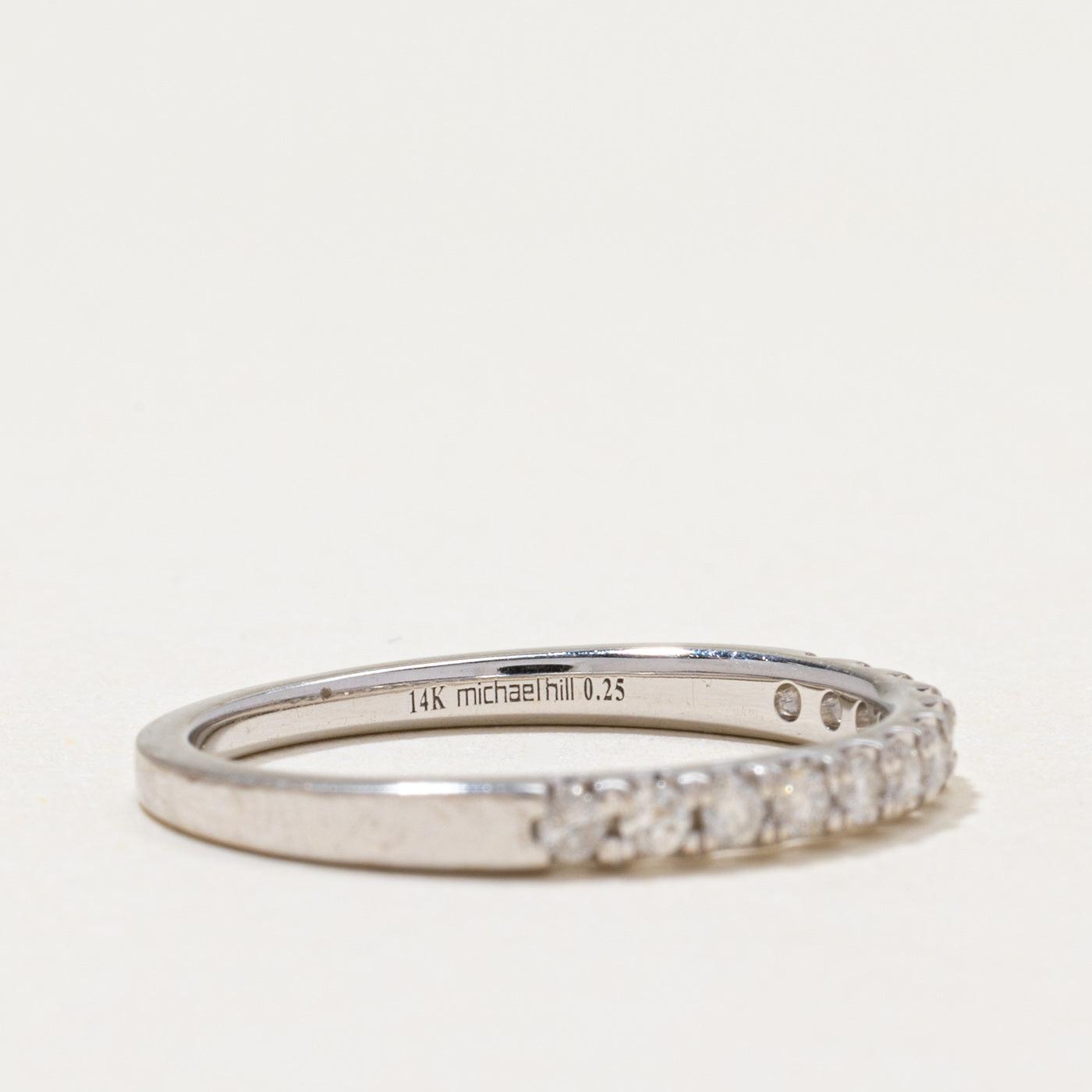 'Michael Hill' Semi Eternity Diamond Band | 0.25ctw | SZ 7.5