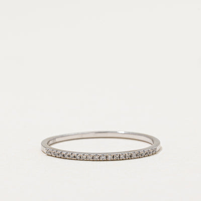 Semi Eternity Diamond Thin Band | 0.05ctw | SZ 8.5