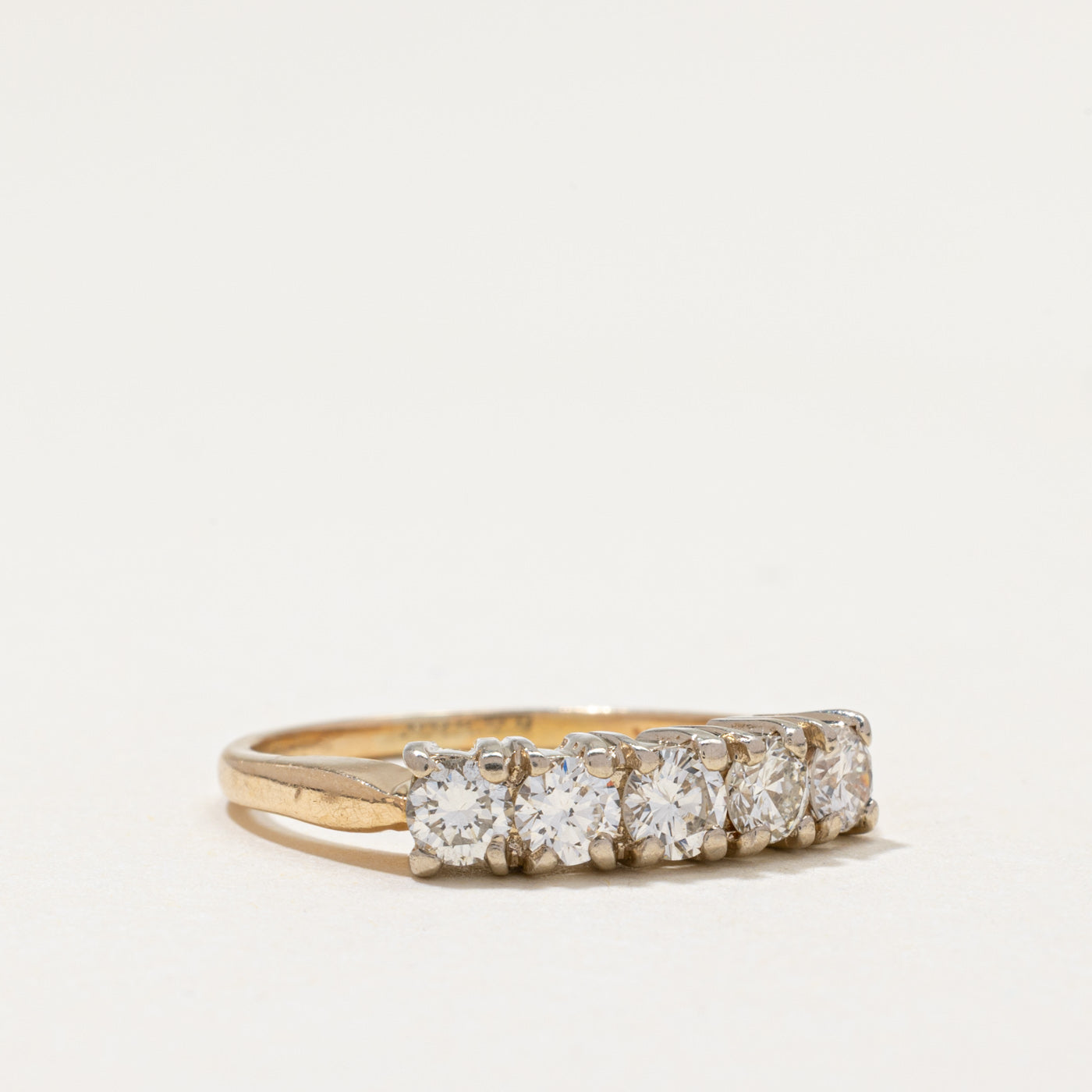 Five Stone Diamond Ring | 0.84ctw | SZ 7.5