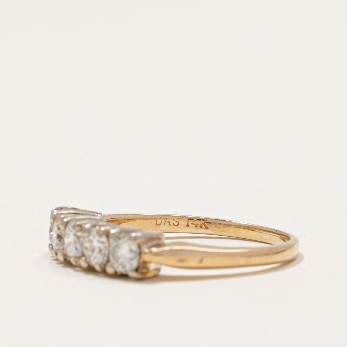 Five Stone Diamond Ring | 0.84ctw | SZ 7.5